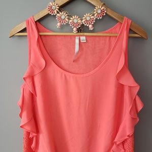 Lauren Conrad sleeveless blouse
